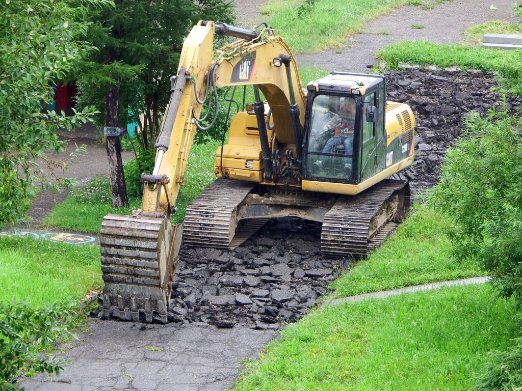 Demolishing equipment